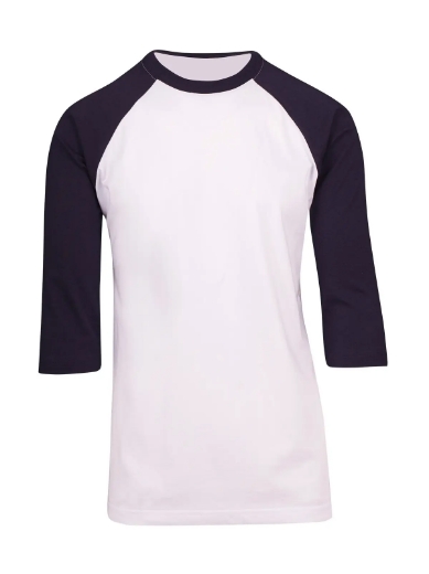 Picture of RAMO, Mens 3/4 Sleeve Raglan Tee